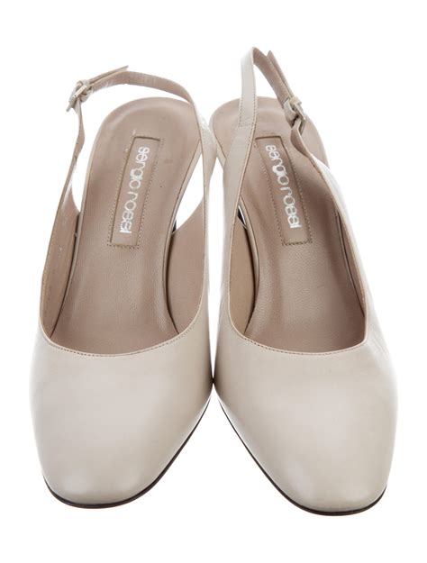 large size custom mens slingback pump